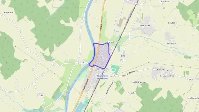 Maison 83 m² trois pièces à vendre à Ingrandes