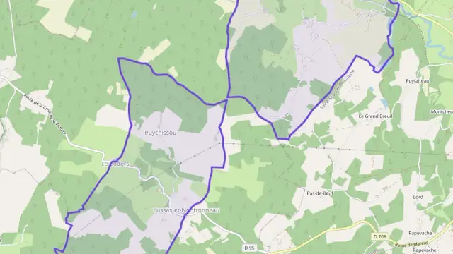 Maison 60 m² deux pieces à vendre à Lussas-et-Nontronneau