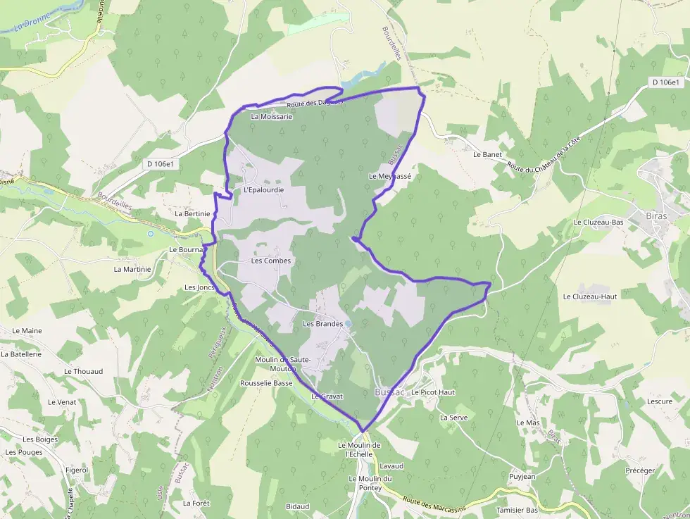 Maison 120 m² trois pièces à vendre à Bussac