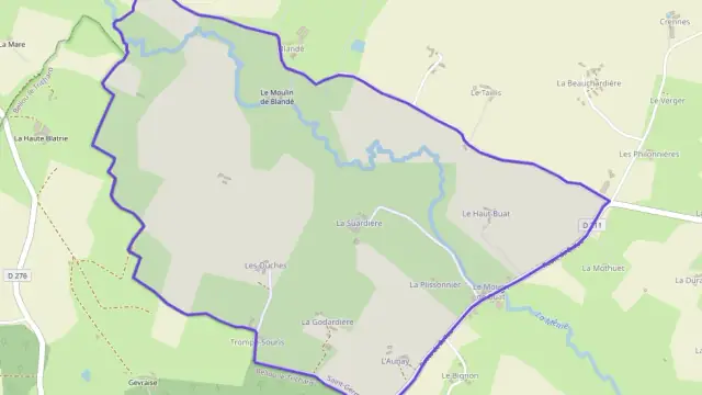 Maison 169 m² quatre pièces à vendre à Saint-Germain-de-la-Coudre