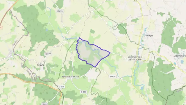 Maison 169 m² quatre pièces à vendre à Saint-Germain-de-la-Coudre