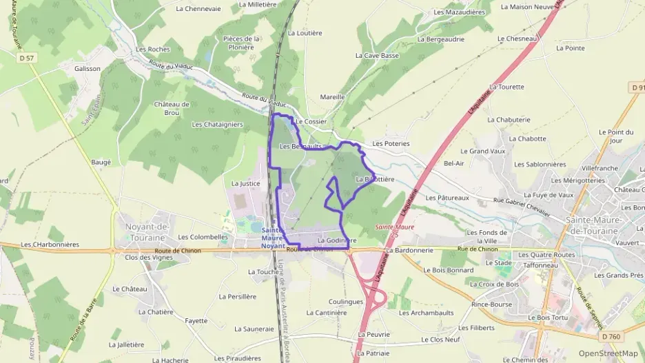 Maison 150 m² six pièces à vendre à Noyant-de-Touraine