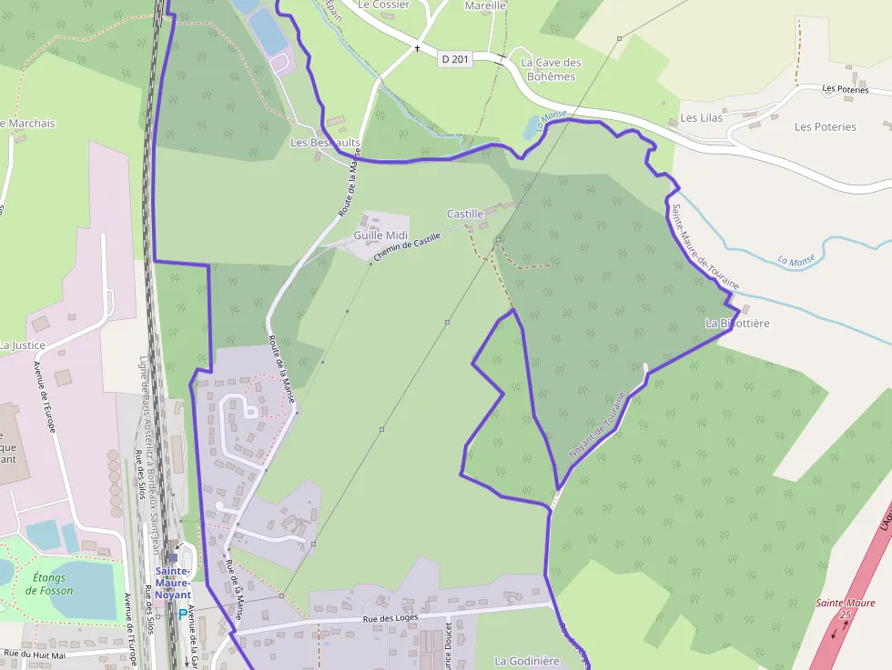 Maison 89 m² quatre pièces à vendre à Noyant-de-Touraine