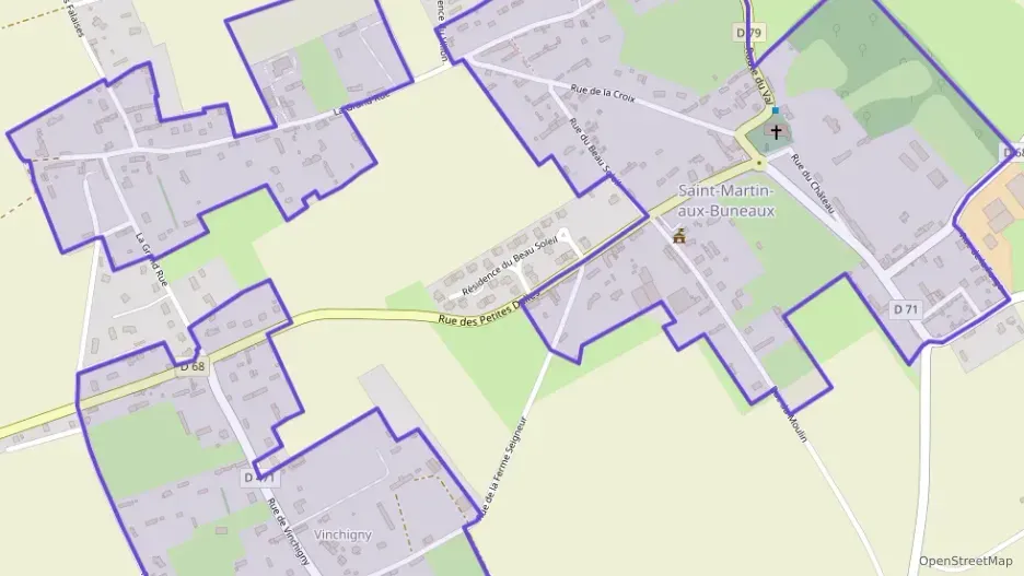 Maison 72 m² deux pieces à vendre à Saint-Martin-aux-Buneaux