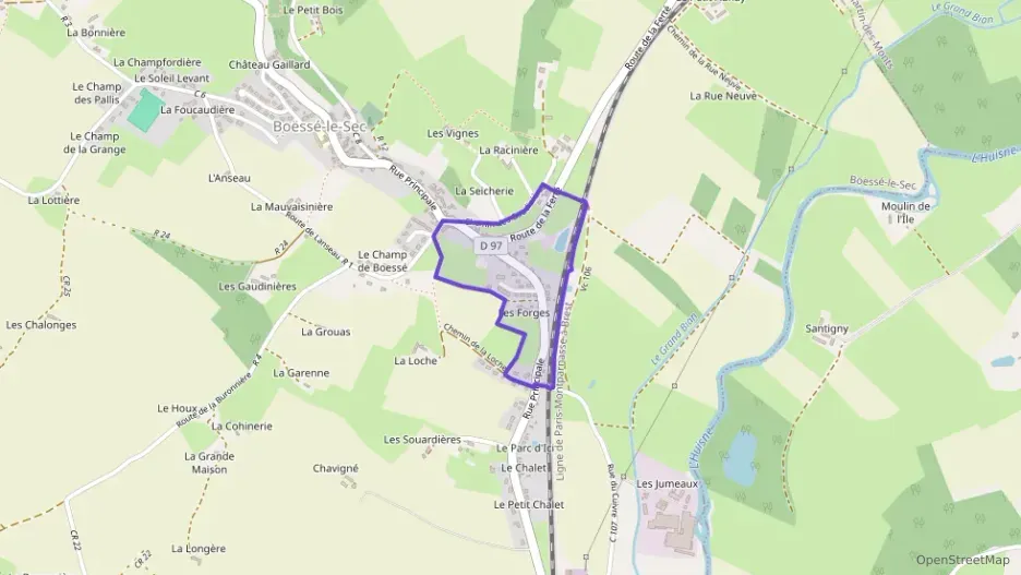 Maison 39 m² deux pieces à vendre à Boëssé-le-Sec