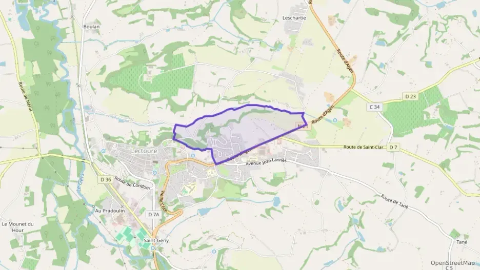 Maison 100 m² quatre pièces à vendre à Lectoure