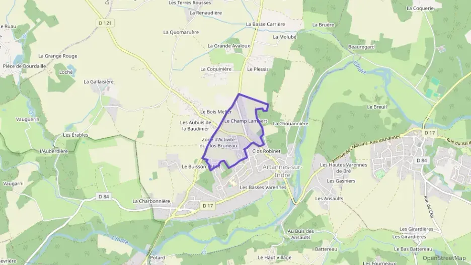 Maison 124 m² cinq pièces à vendre à Artannes-sur-Indre Maison 124 m² cinq pièces à vendre à Artannes-sur-Indre