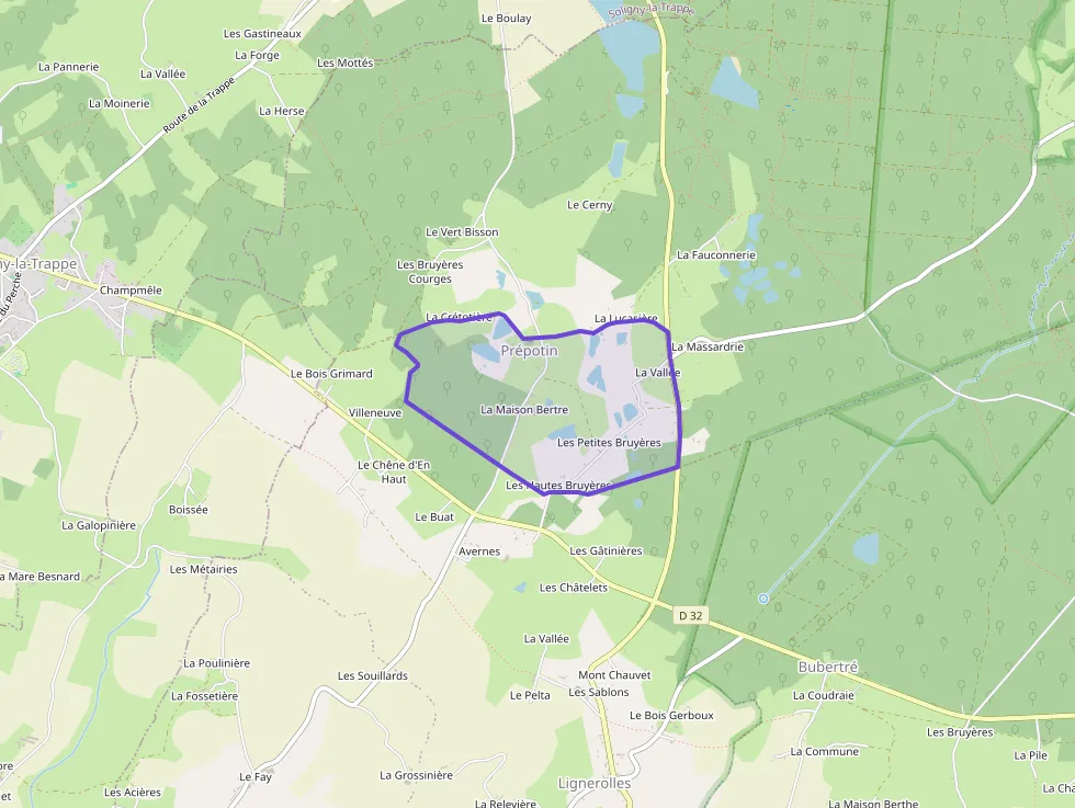 Maison 94 m² quatre pièces à vendre à Tourouvre au Perche