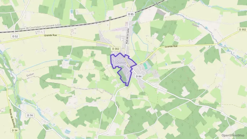 Maison 90 m² trois pièces à vendre à Dollon Maison 90 m² trois pièces à vendre à Dollon