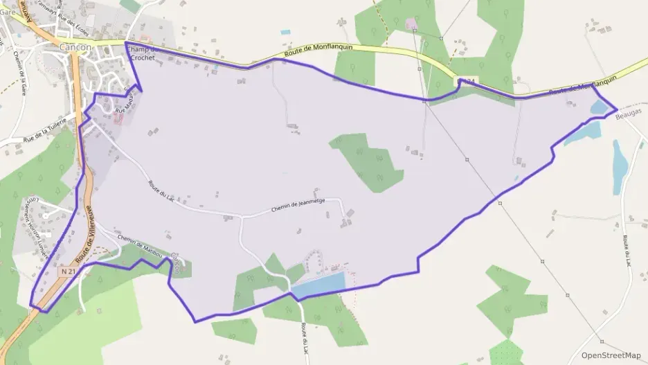 Maison 73 m² trois pièces à vendre à Cancon