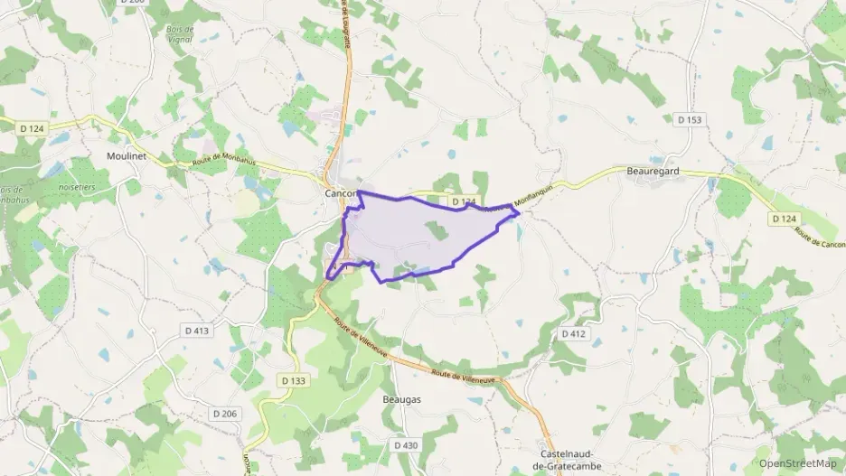 Maison 73 m² trois pièces à vendre à Cancon