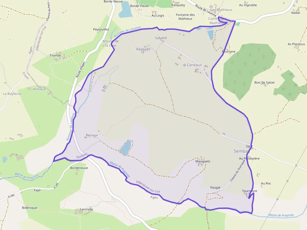 Maison 106 m² quatre pièces à vendre à Sembas