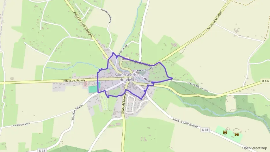 Maison 65 m² quatre pièces à vendre à Saint-Georges-du-Vièvre