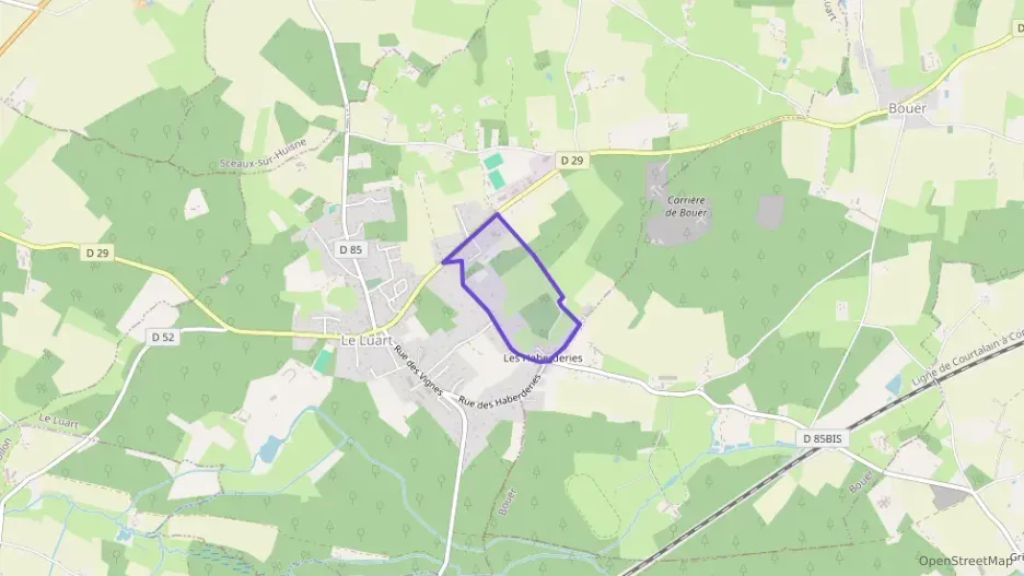 Maison 150 m² quatre pièces à vendre à Le Luart Maison 150 m² quatre pièces à vendre à Le Luart