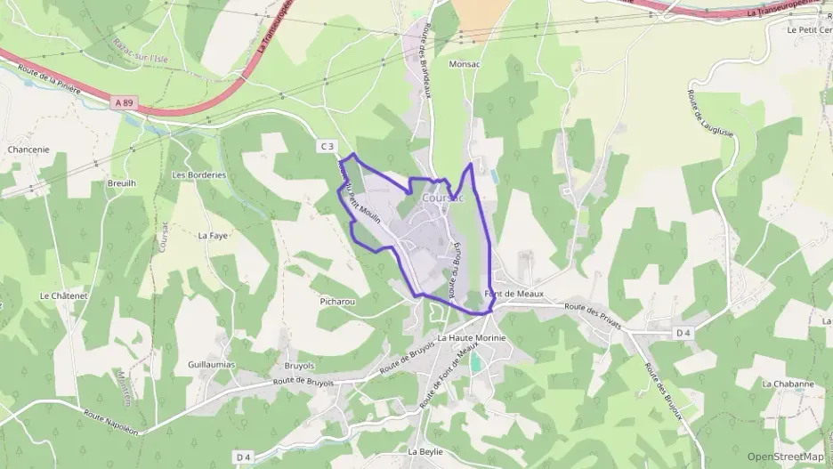 Maison 111 m² cinq pièces à vendre à Coursac Maison 111 m² cinq pièces à vendre à Coursac