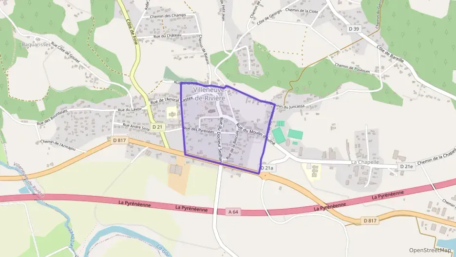 Maison 100 m² trois pièces à vendre à Villeneuve-de-Rivière