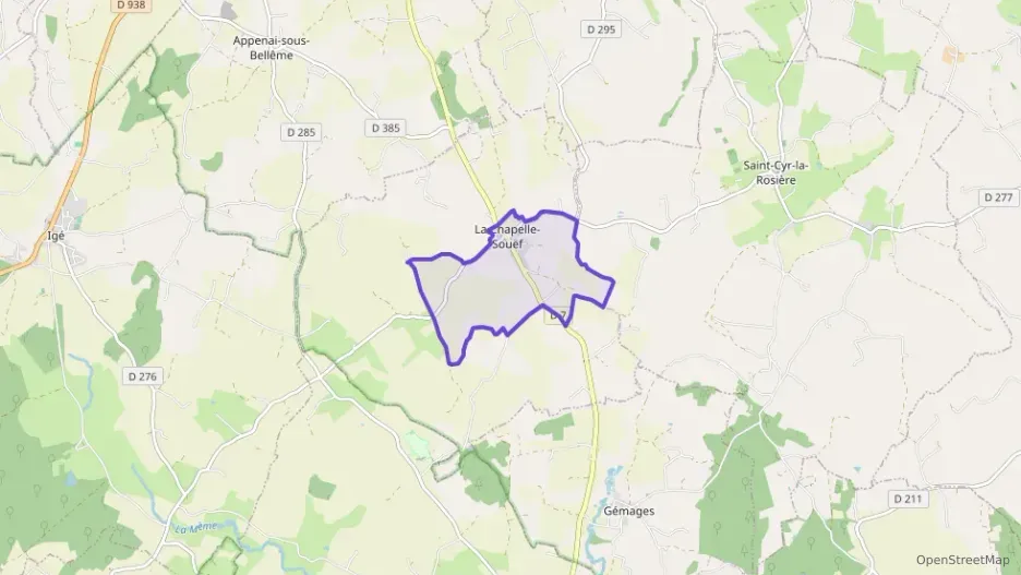 Maison 75 m² trois pièces à vendre à La Chapelle-Souëf Maison 75 m² trois pièces à vendre à La Chapelle-Souëf