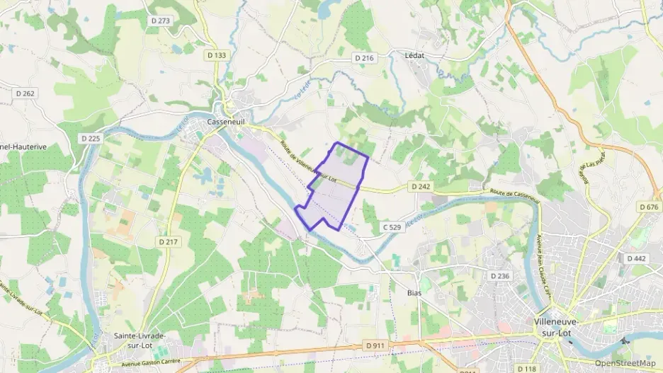 Maison 96 m² trois pièces à vendre à Casseneuil Maison 96 m² trois pièces à vendre à Casseneuil