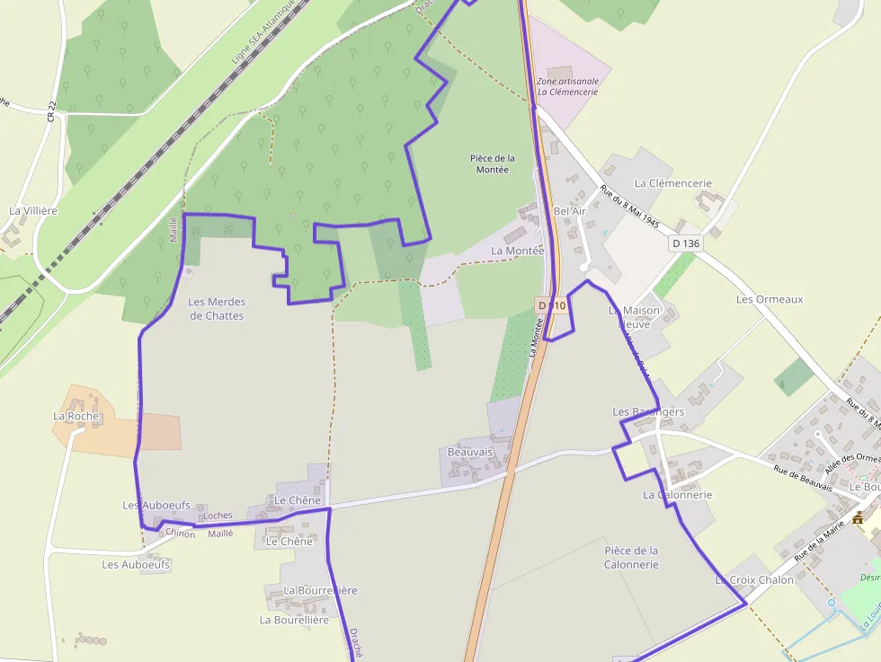 Maison 88 m² trois pièces à vendre à Draché