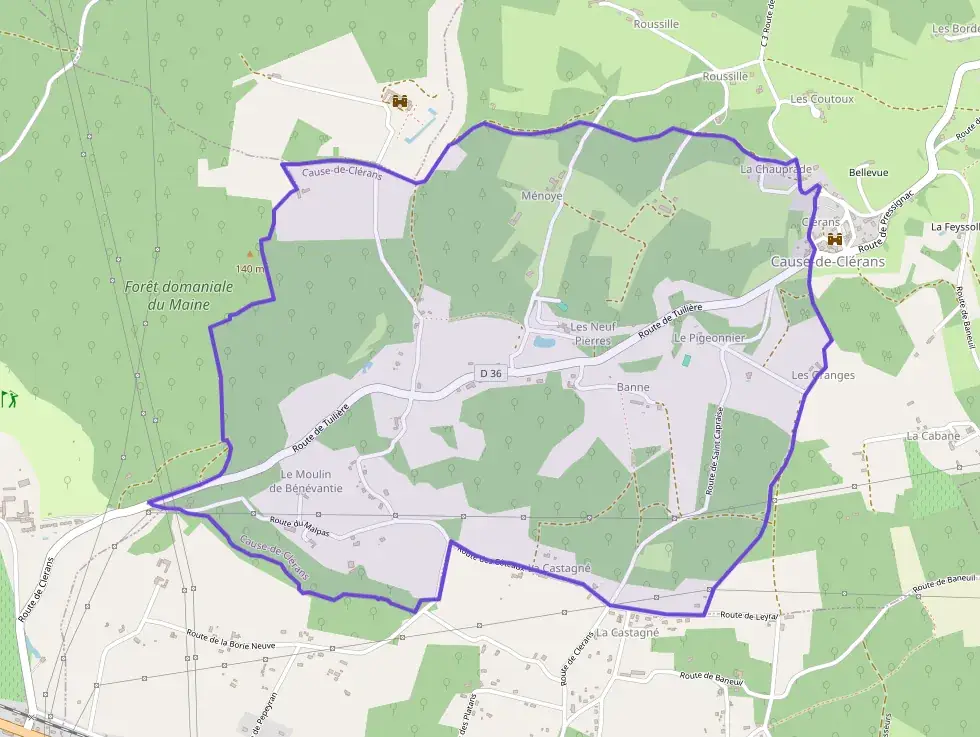 Maison 65 m² deux pieces à vendre à Cause-de-Clérans