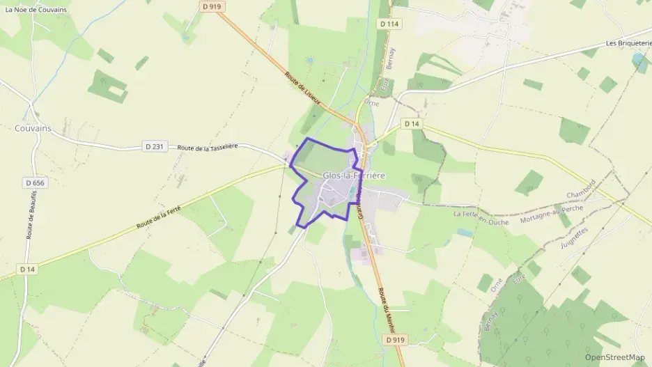 Maison 60 m² trois pièces à vendre à La Ferté-en-Ouche
