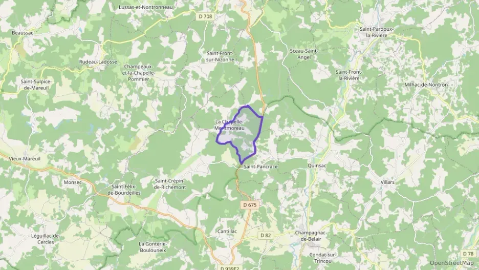Maison 100 m² quatre pièces à vendre à La Chapelle-Montmoreau