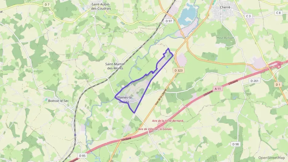 Maison 135 m² cinq pièces à vendre à Villaines-la-Gonais