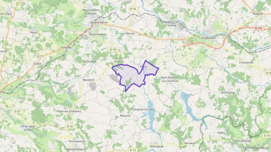 Maison 135 m² six pièces à vendre à Terres-de-Haute-Charente Maison 135 m² six pièces à vendre à Terres-de-Haute-Charente