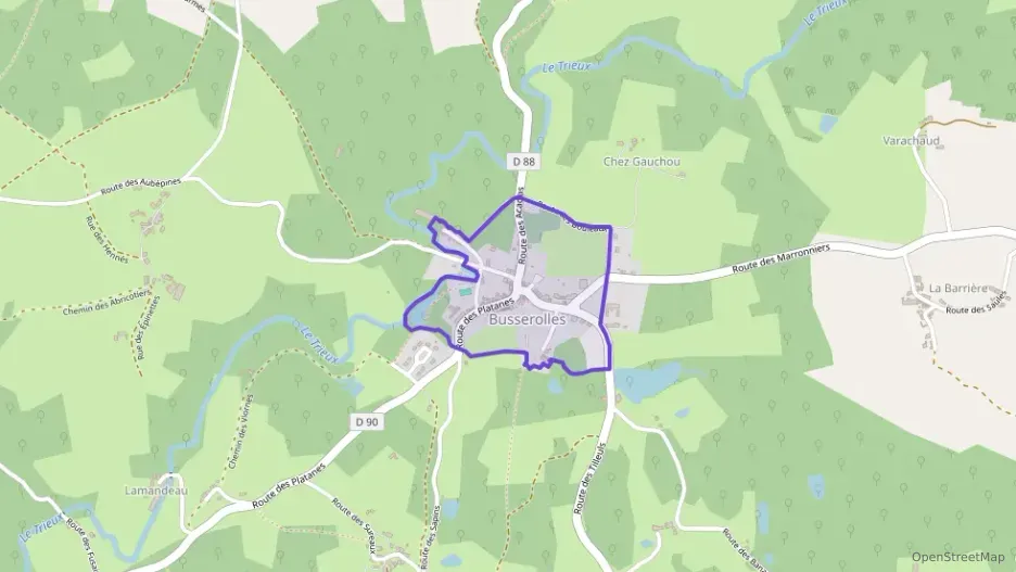 Maison 60 m² trois pièces à vendre à Busserolles