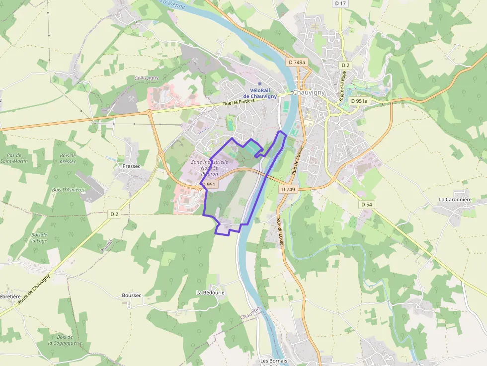 Maison 67 m² quatre pièces à vendre à Chauvigny