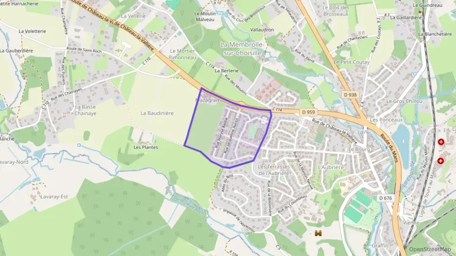 Maison 96 m² quatre pièces à vendre à La Membrolle-sur-Choisille