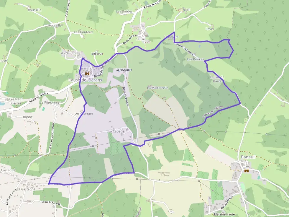 Maison 87 m² quatre pièces à vendre à Cause-de-Clérans