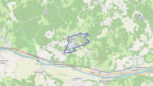 Maison 87 m² quatre pièces à vendre à Cause-de-Clérans