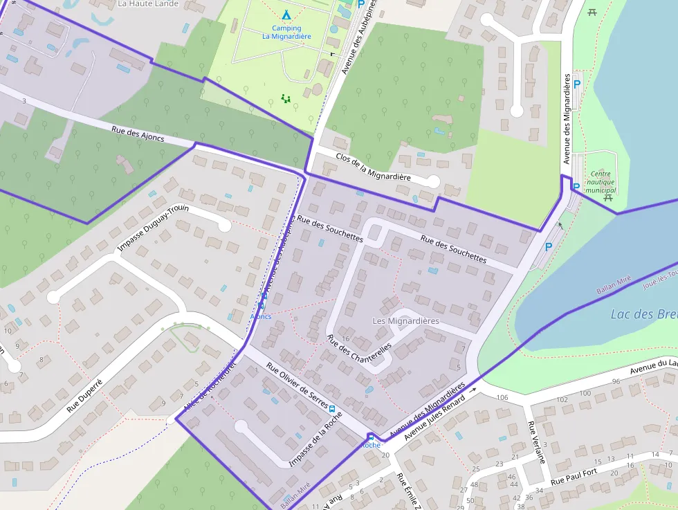 Maison 79 m² quatre pièces à vendre à Ballan-Miré