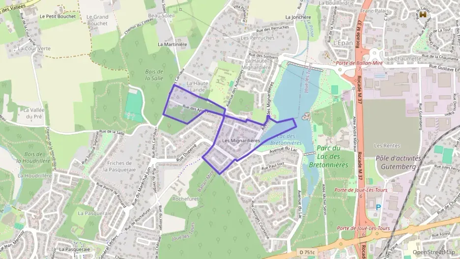 Maison 79 m² quatre pièces à vendre à Ballan-Miré Maison 79 m² quatre pièces à vendre à Ballan-Miré