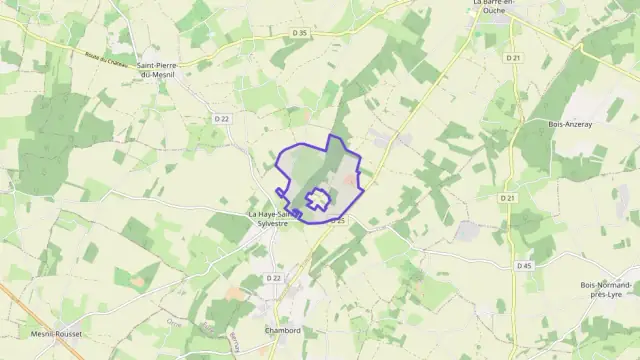 Maison 76 m² trois pièces à vendre à La Haye-Saint-Sylvestre