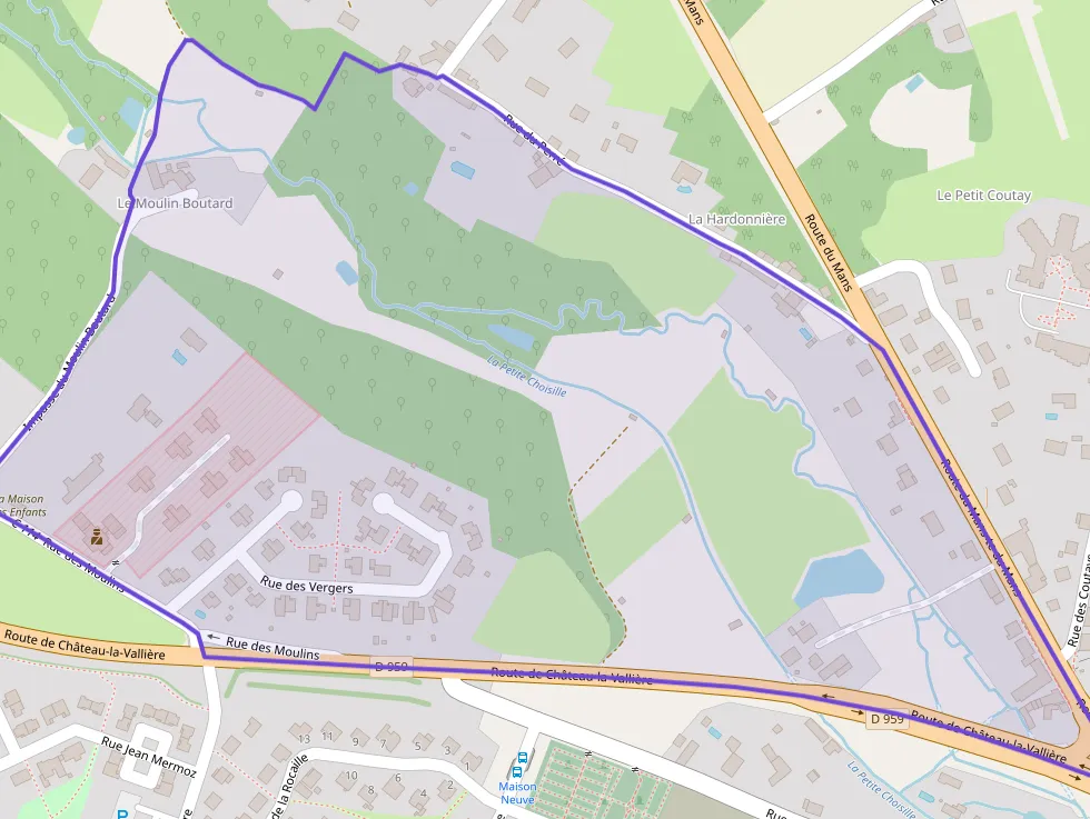 Maison 78 m² quatre pièces à vendre à La Membrolle-sur-Choisille