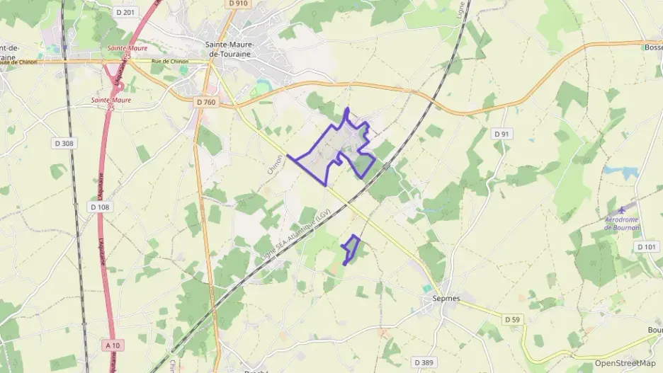 Maison 117 m² cinq pièces à vendre à Draché Maison 117 m² cinq pièces à vendre à Draché