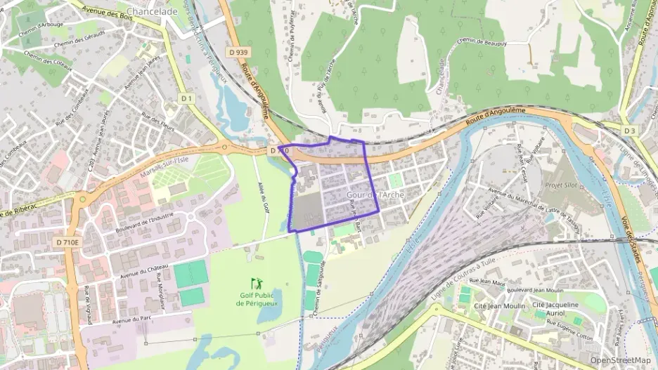 Maison 70 m² quatre pièces à vendre à Périgueux