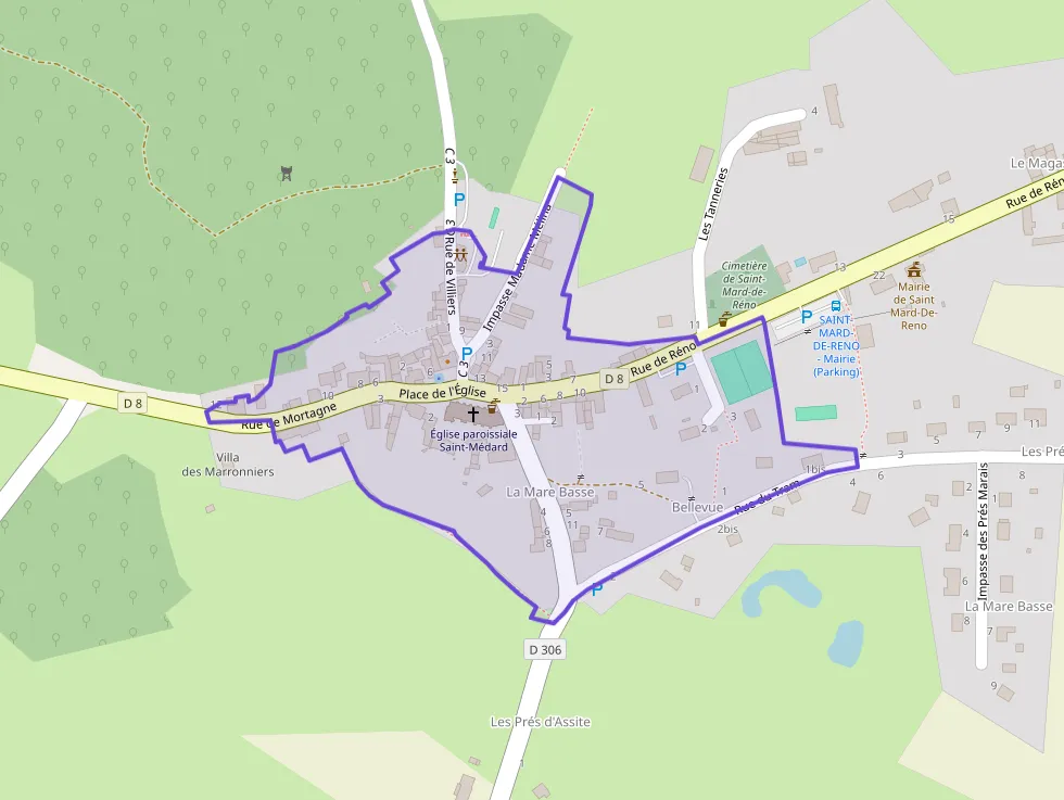 Maison 89 m² trois pièces à vendre à Saint-Mard-de-Réno