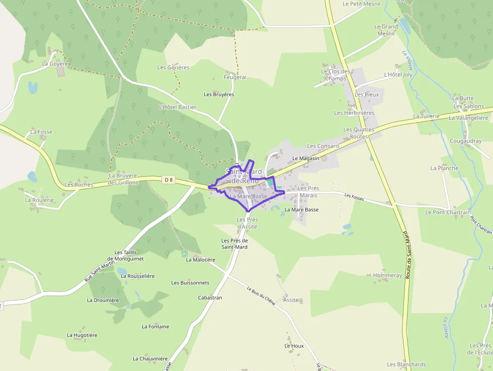 Maison 89 m² trois pièces à vendre à Saint-Mard-de-Réno