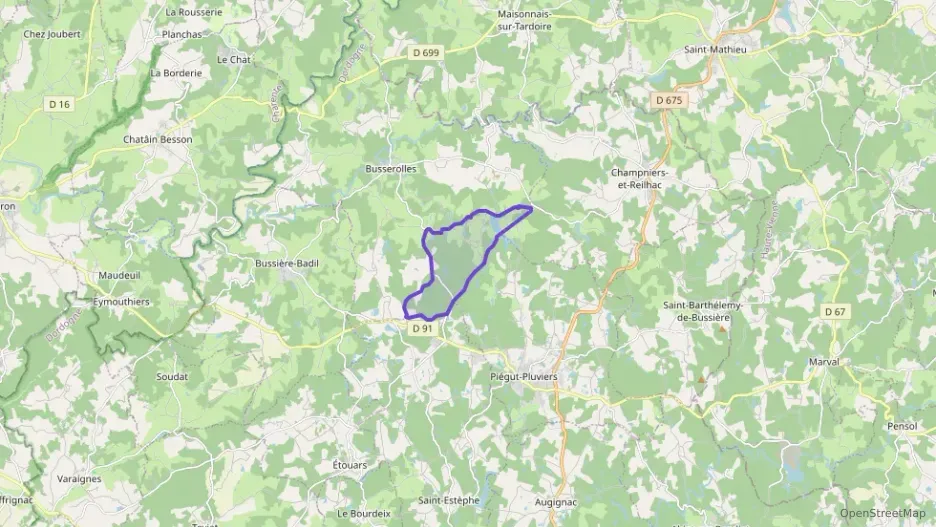 Maison 100 m² quatre pièces à vendre à Busserolles Maison 100 m² quatre pièces à vendre à Busserolles