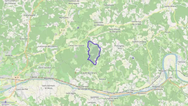 Maison 124 m² quatre pièces à vendre à Cause-de-Clérans