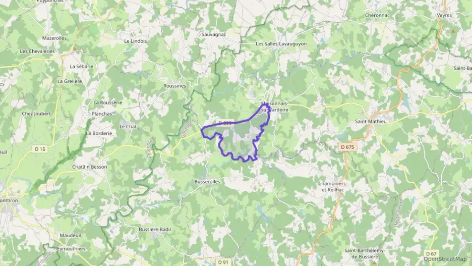 Maison 55 m² deux pieces à vendre à Maisonnais-sur-Tardoire
