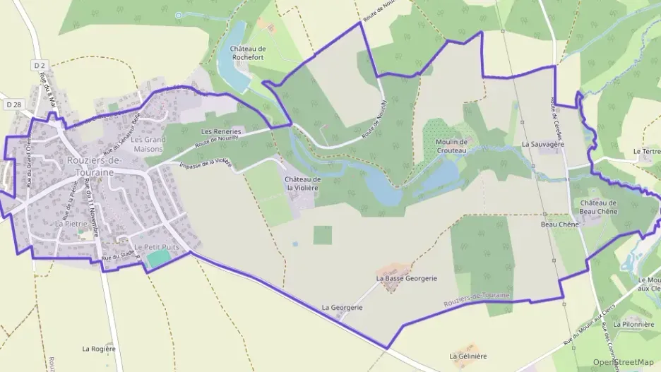 Maison 86 m² quatre pièces à vendre à Rouziers-de-Touraine