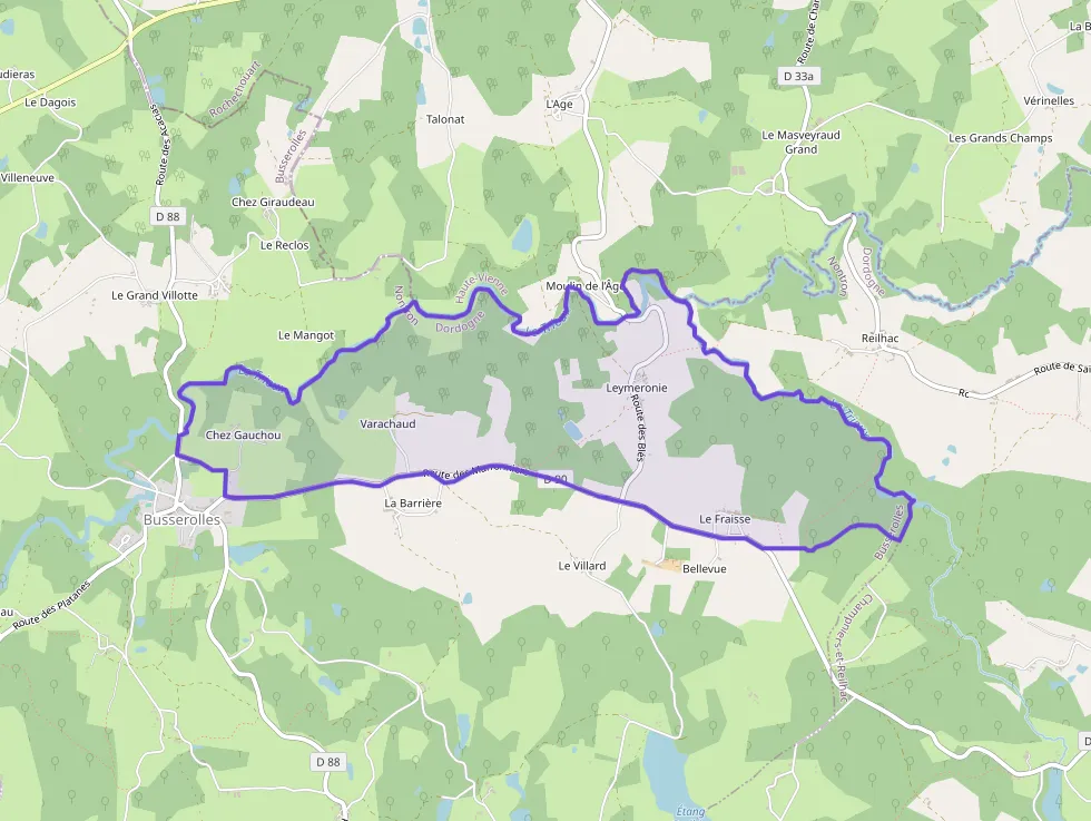 Maison 75 m² trois pièces à vendre à Busserolles