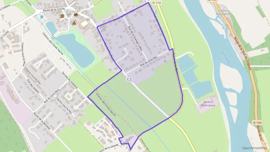 Maison 118 m² quatre pièces à vendre à Civaux