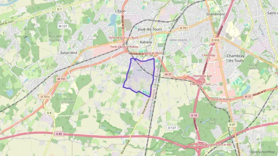 Maison 88 m² deux pieces à vendre à Joué-lès-Tours