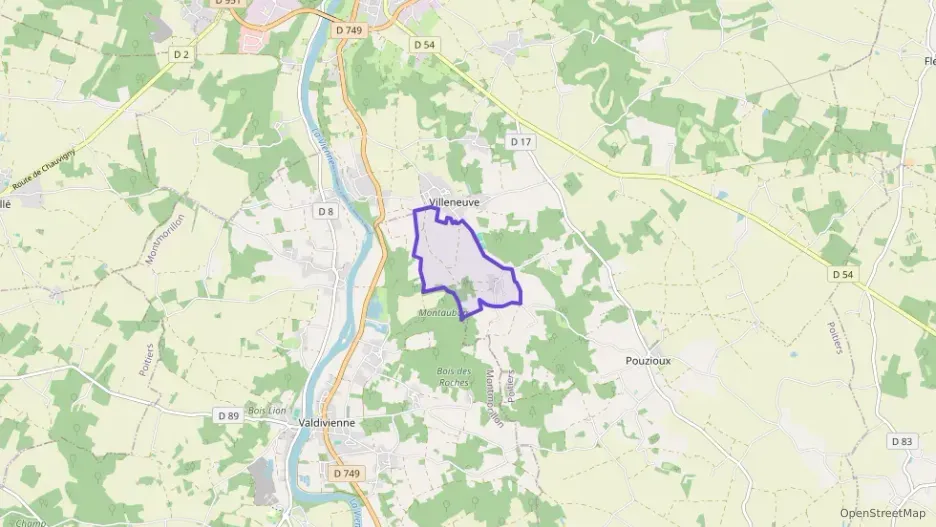 Maison 93 m² trois pièces à vendre à Chauvigny