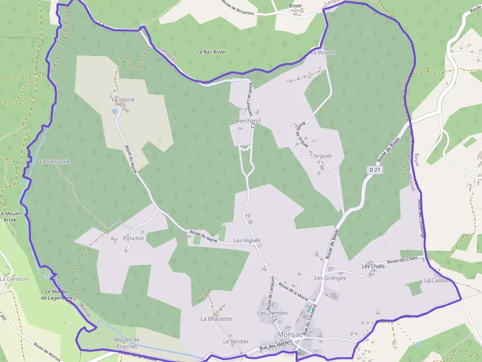 Maison 77 m² deux pieces à vendre à Monsac